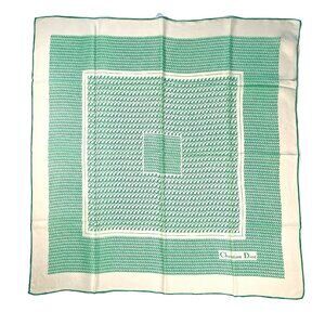 Vintage Christian Dior Silk Trotter scarf